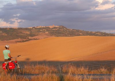 Dal mare alle colline pisane in bike