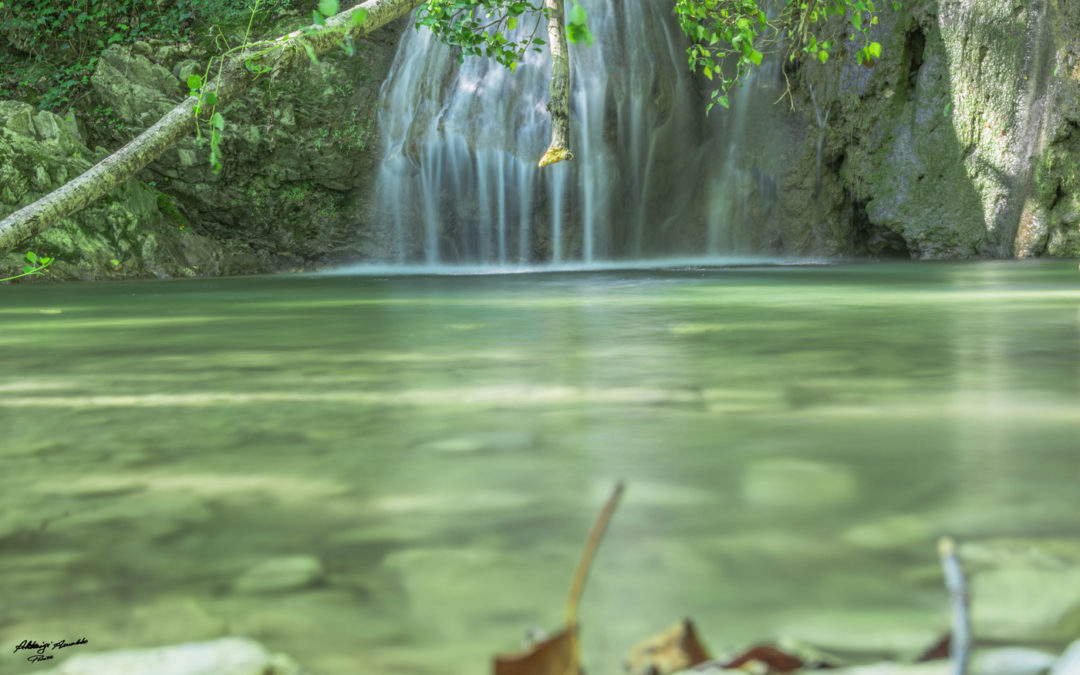 Le cascate del Ghiaccione a Chianni