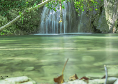 Le cascate del Ghiaccione a Chianni